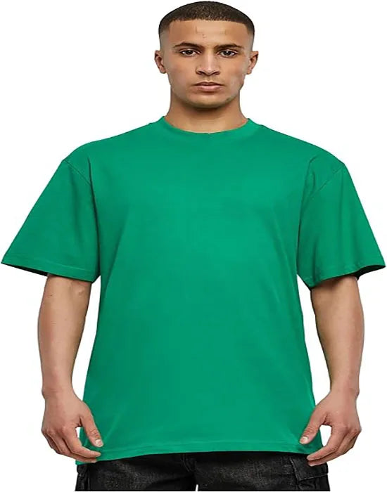 2024 Fall Premium Men's Sport T-shirt Round-Neck Short Sleeve Custom 100% Cotton Solid Color Customizable Design