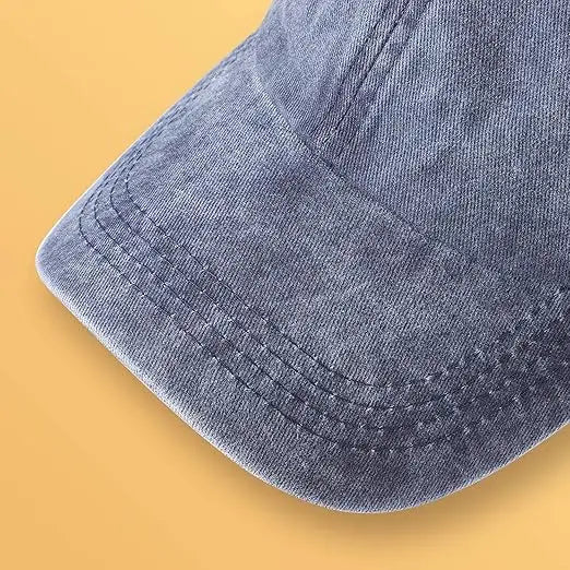High Quality Retro 5-Panel Trucker Cap Adjustable Baseball Cap Curved Brim Printed Fabric Letter Pattern Dad Hats Gift for Men